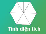 Công thức tính diện tích lục giác