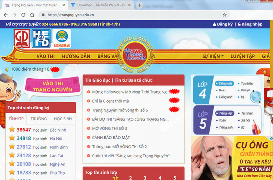 dang nhap trang nguyen tieng viet tren may tinh dien thoai 2