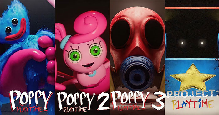  Danh sách trò chơi Poppy Playtime theo thứ tự 