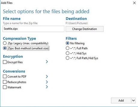 so sanh 7 zip va winzip