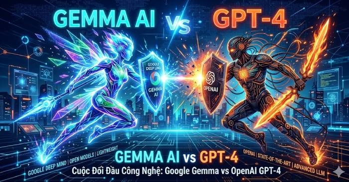  Gemma AI và GPT-4: Mô hình ngôn ngữ nào vượt trội hơn? 