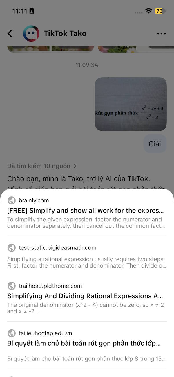 Nguồn tham khảo cho lời giải