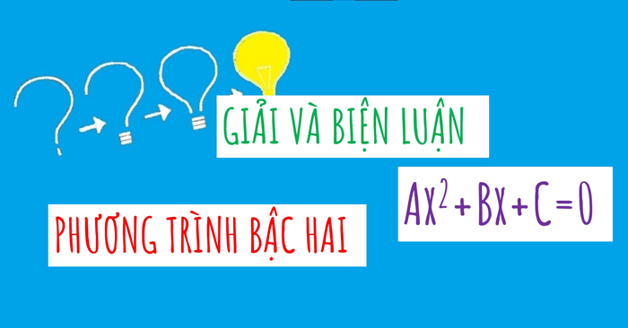 Giải phương trình bậc 2 một ẩn bằng Python