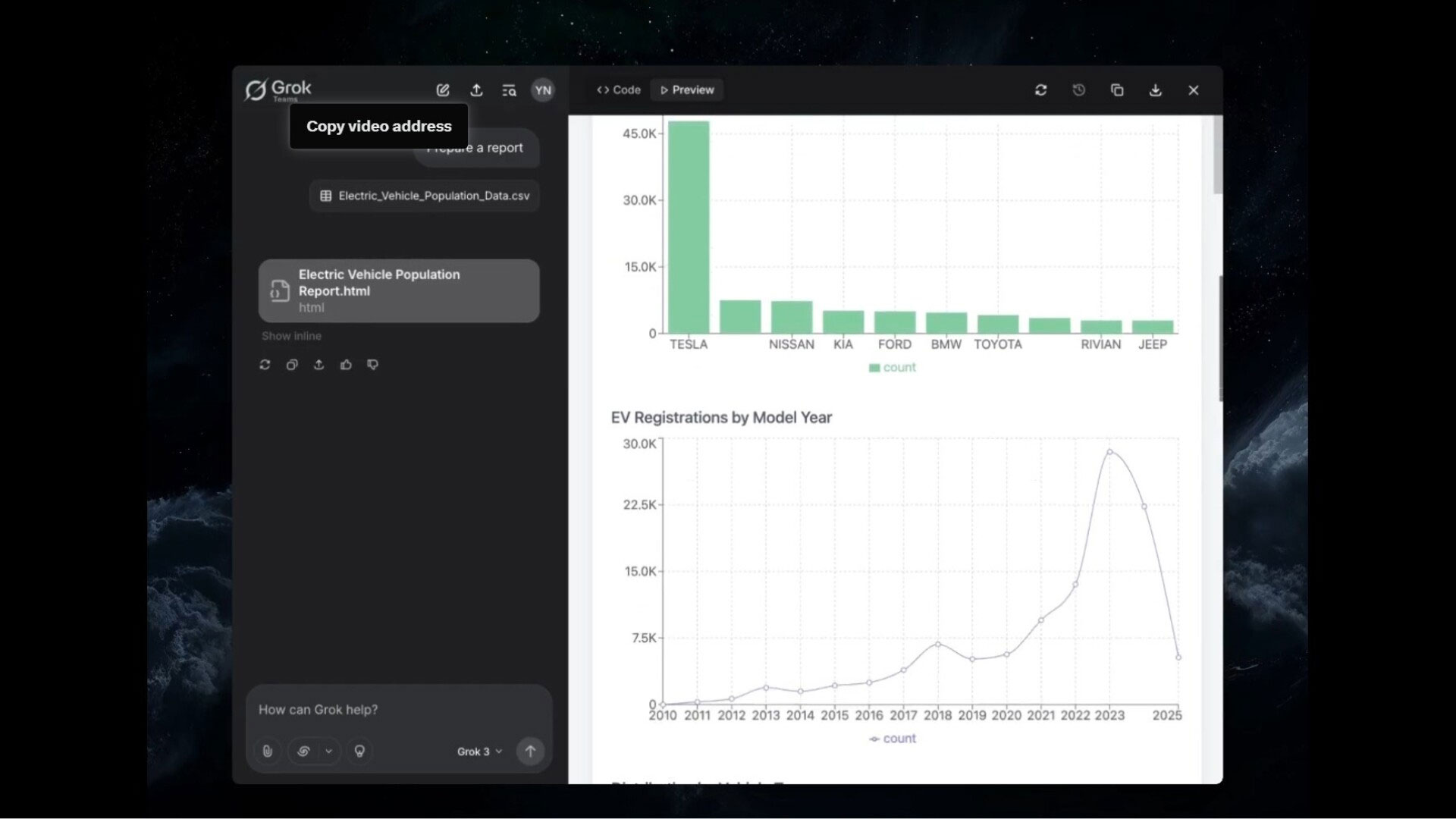 Grok hiện có thể tạo tài liệu, code và cả game trình duyệt
