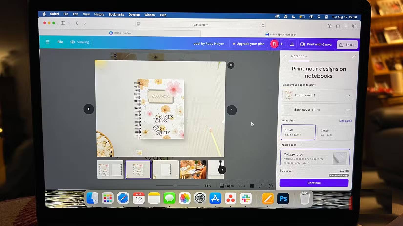 Canva Print Shop