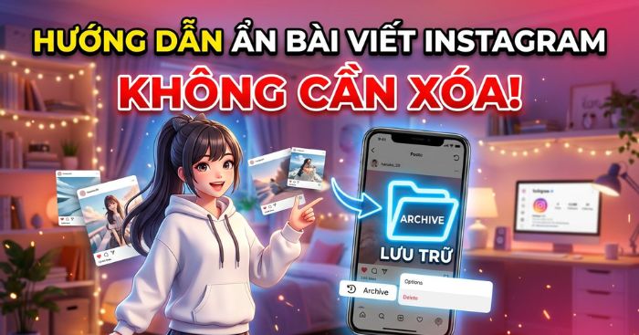  Hướng dẫn ẩn bài viết trên Instagram không cần xóa 