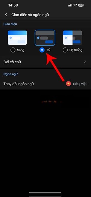 cach bat che do toi dark mode trong zalo 3*500627