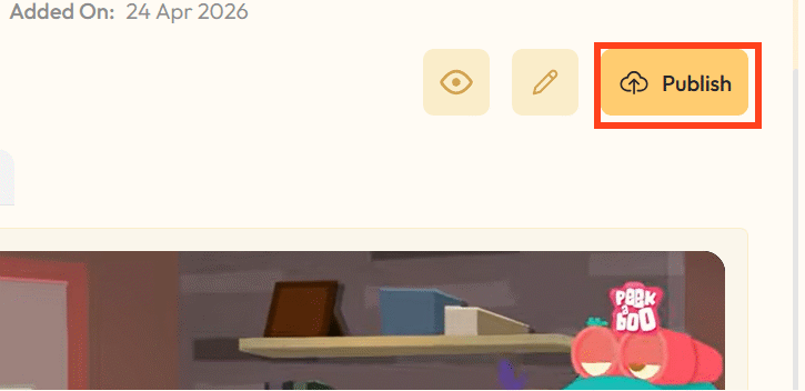 Xuất video trên Kung Fu Quiz