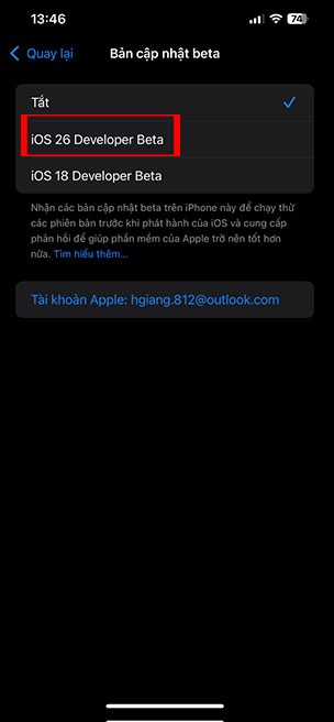 ios 26 developer beta 4*522635