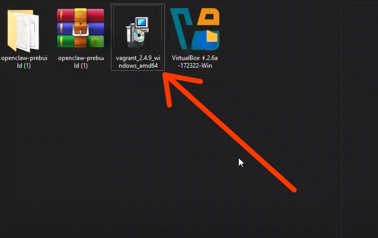Cai OpenClaw tren may ao virtualbox 5*420361