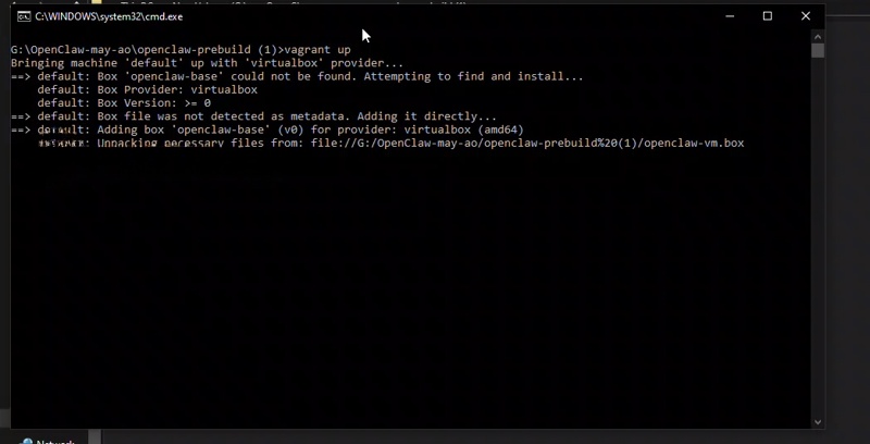 OpenClaw máy ảo