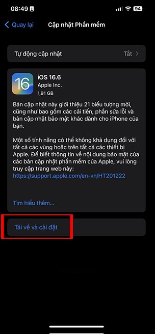 dat khoa album an tren iPhone 3*425969