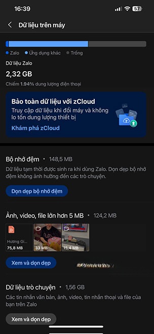 don dep bo nho Zalo 2*511168