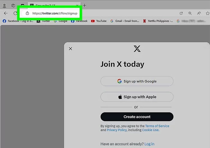  Hướng dẫn cách tạo tài khoản X (Twitter) 
