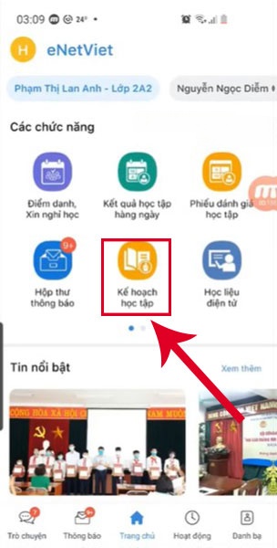  Hướng dẫn cách nộp bài tập về nhà trên eNetViet 