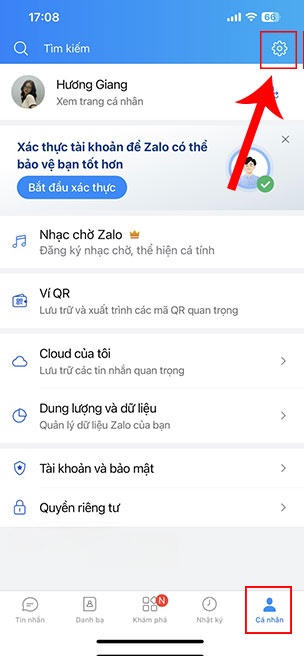  Hướng dẫn cách tắt thông báo cuộc gọi, tin nhắn Zalo 