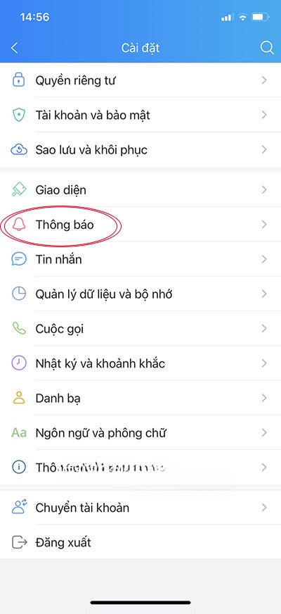 Zalo cho Android