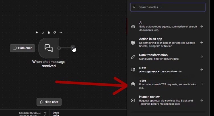 http node n8n