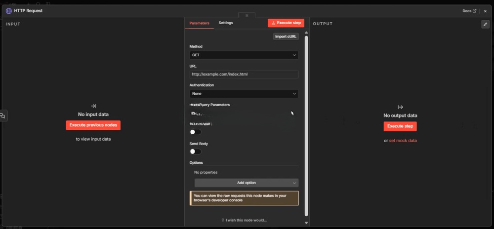 http node n8n