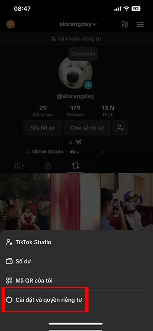 cach xac thuc tai khoan tiktok 2*501115