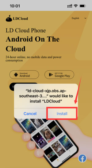 Cài đặt LDCloud