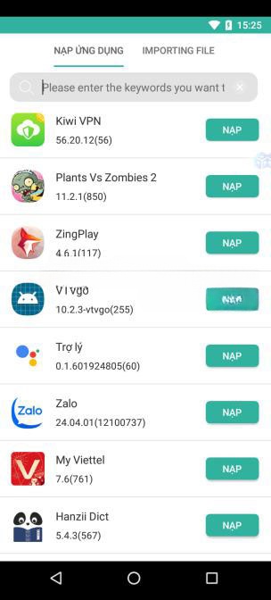 Cài đặt Virtual Android trên điện thoại