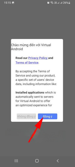 Cài đặt Virtual Android trên điện thoại