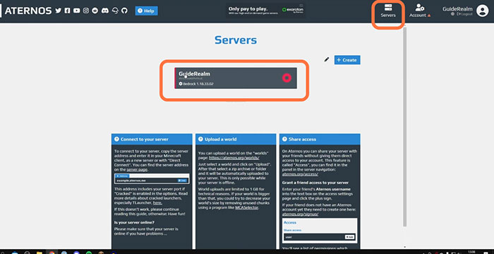  Hướng dẫn cài mod vào server Minecraft trong Aternos 