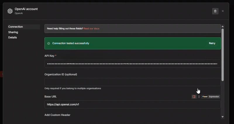 tạo api keys chatgpt