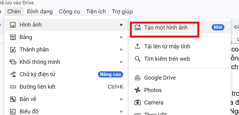  Hướng dẫn chi tiết tạo ảnh trong Google Docs bằng Gemini 