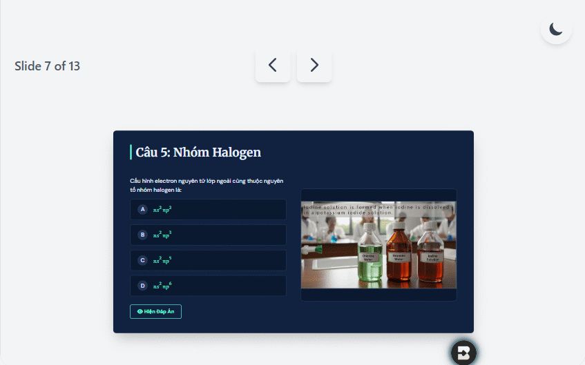 Slide bài kiểm tra