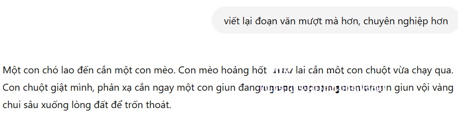 Viết lại văn bản có dấu trên ChatGPT