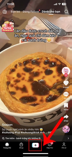 cach dang bai viet van ban tren TikTok 1*427714