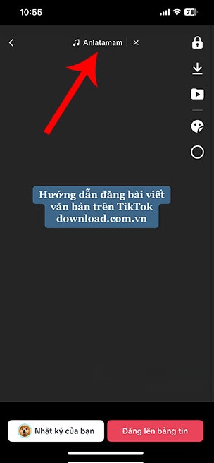cach dang bai viet van ban tren TikTok 5*427715