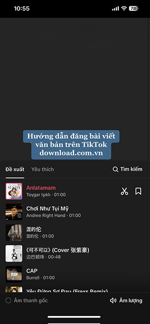 cach dang bai viet van ban tren TikTok 6*427707