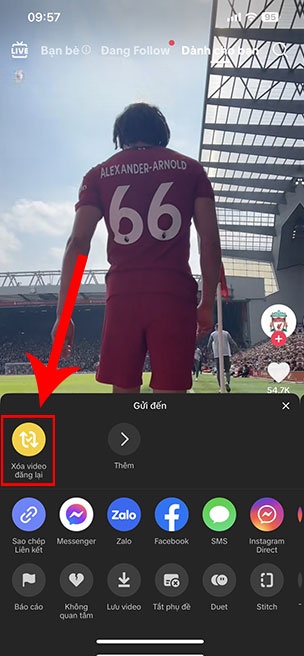 TikTok hoan tac video dang lai 2*411097