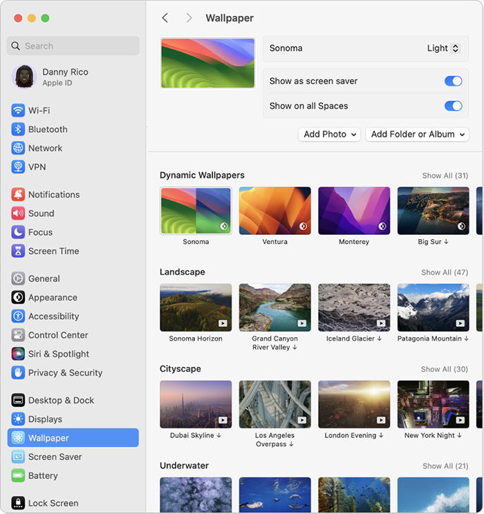  Hướng dẫn đặt video làm hình nền máy tính Mac 