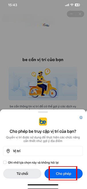 cach dat xe Be tren Zalo 7*440234