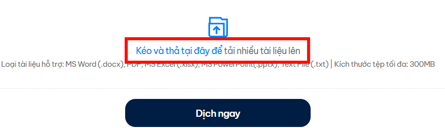 Tải tài liệu lên Doctranslate.io