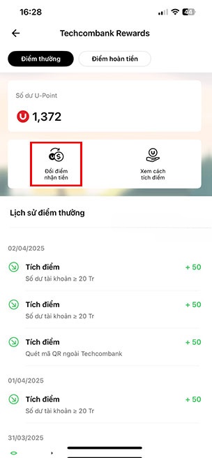 Techcombank Rewards 2*524635