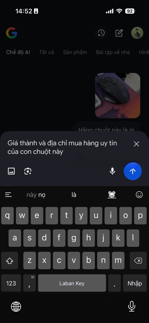 chế độ ai google là gì