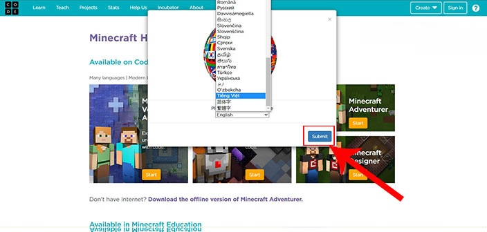  Hướng dẫn dùng Code.org để học lập trình với Minecraft 