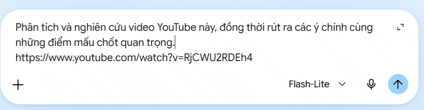 Tóm tắt video YouTube 