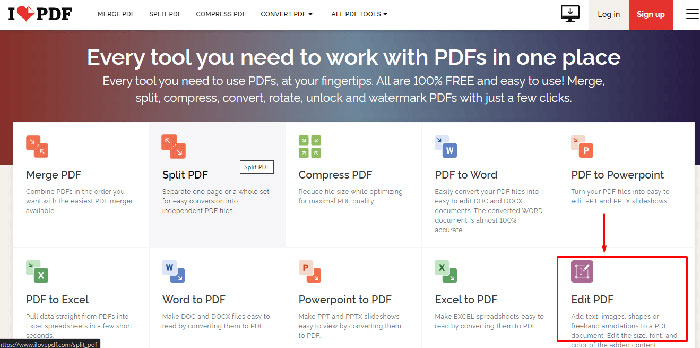  Hướng dẫn dùng iLovePDF để chỉnh sửa tệp PDF 