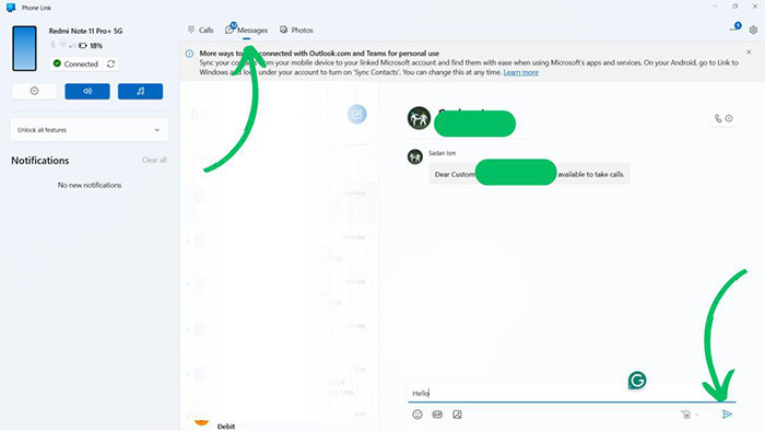  Hướng dẫn dùng Phone Link để truy cập điện thoại từ PC 