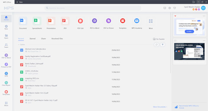  Hướng dẫn dùng WPS Office cơ bản 