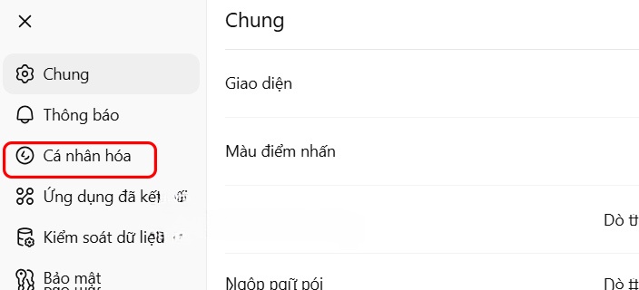 Cá nhân hóa ChatGPT