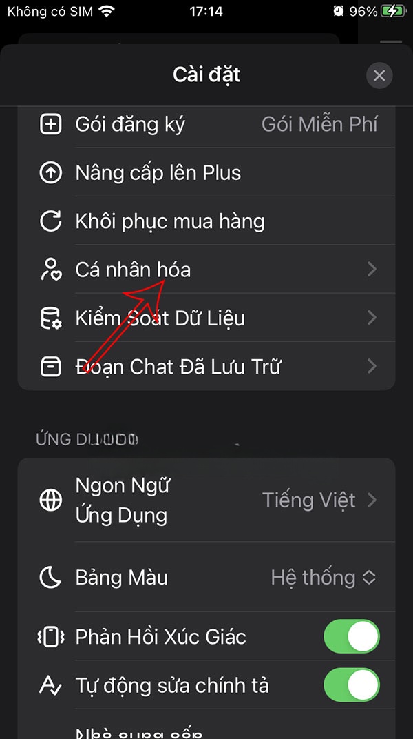 Cá nhân hóa ChatGPT