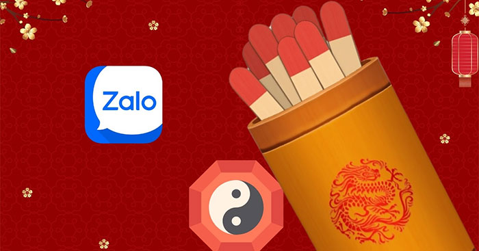  Hướng dẫn gieo quẻ đầu năm online trên Zalo 