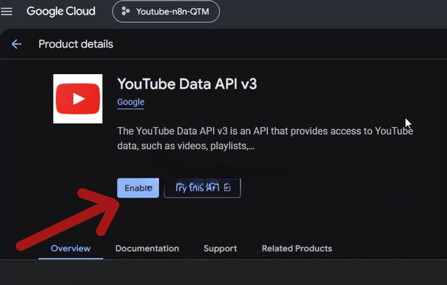 cách liên kết n8n với youtube